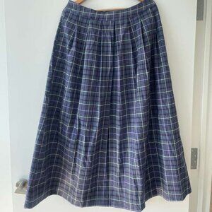 NWT Tartan Maxi Skirt